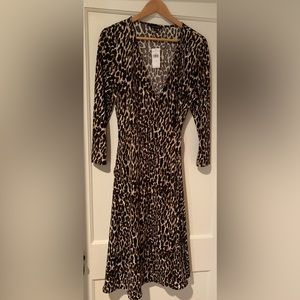 NWT size Large TALL wrap dress